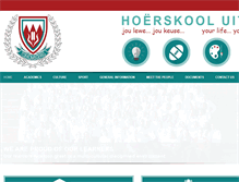 Tablet Screenshot of hs-uitsig.co.za